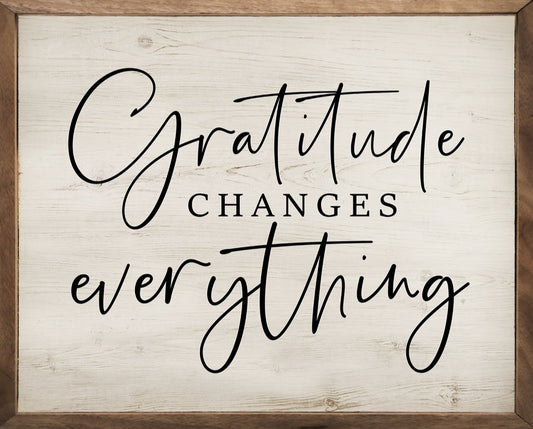 Gratitude Changes Everything Whitewash image 0