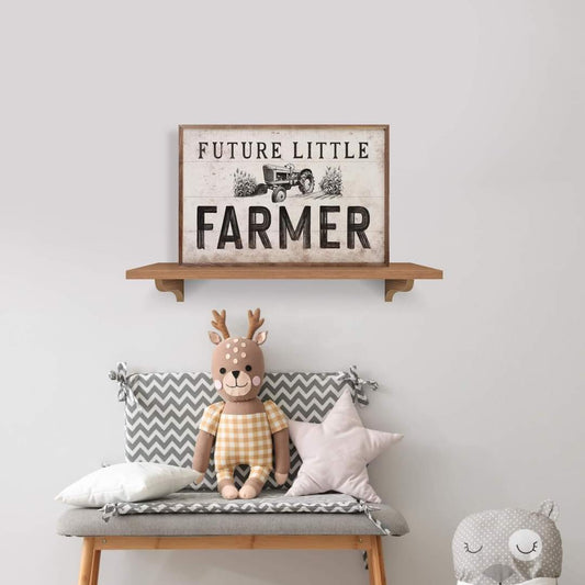 Future Little Farmer Tractor White image 0
