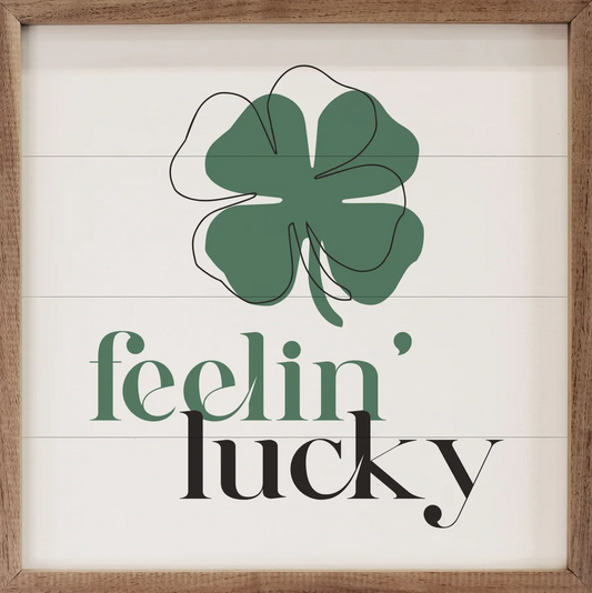 Feelin Lucky Clover White image 0
