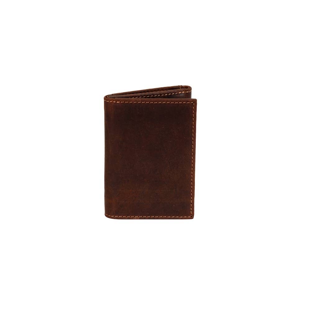 Men’s Tri-Fold RFID Leather Wallet Wellington