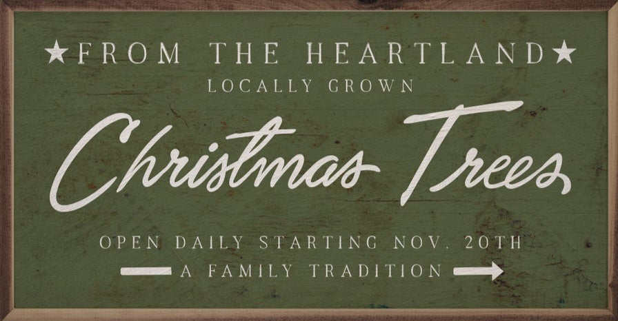 From The Heartland Christmas Trees Green image 0