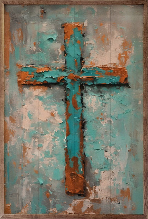 Turquoise Cross image 1