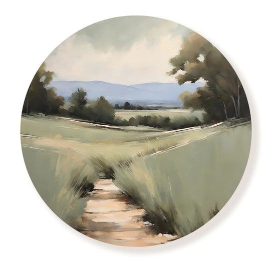 Gray Path Circle image 0