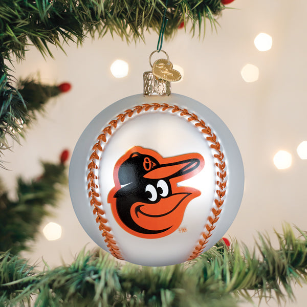 Orioles Baseball Ornament
