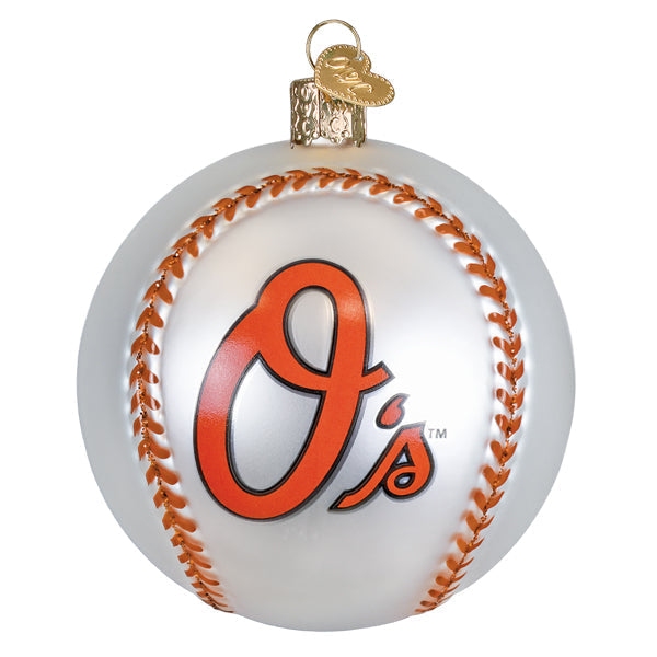 Orioles Baseball Ornament