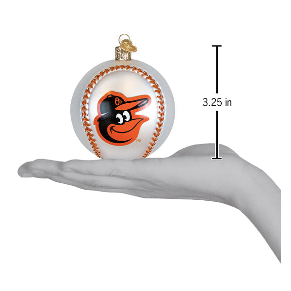 Orioles Baseball Ornament