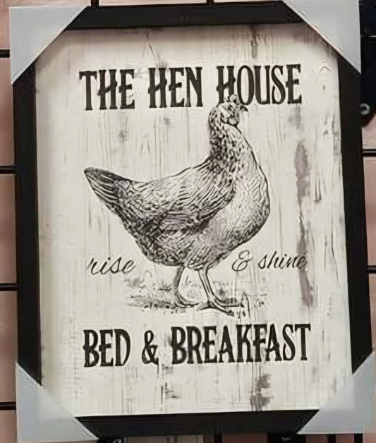 The Hen House Bed And Breakfast Chicken Whitewash image 0