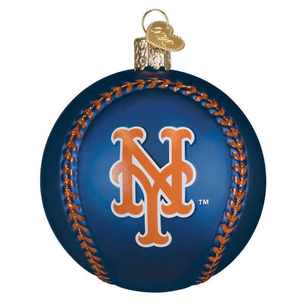Mets Baseball Ornament