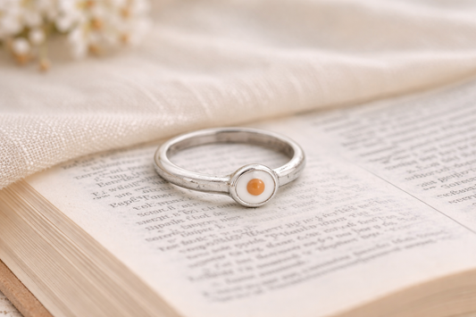 Mustard Seed Ring - Christian Jewelry - Christian Ring  - Christian Gift (A5)