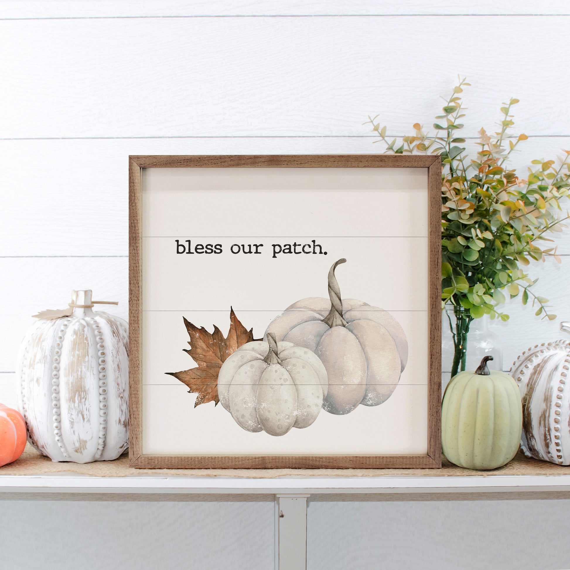 Bless Our Patch White Pumpkins image 4