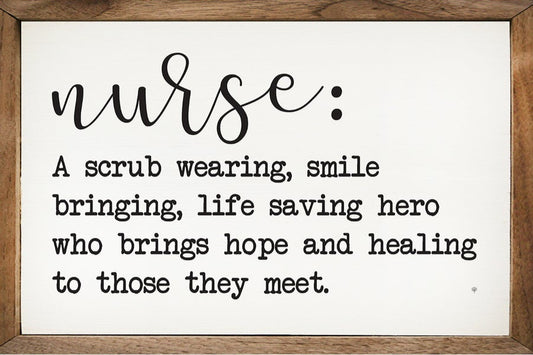 Nurse Definition White image 0