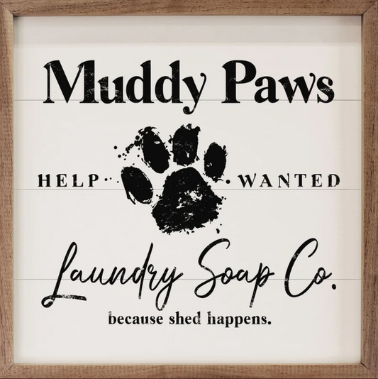 Muddy Paws White image 0