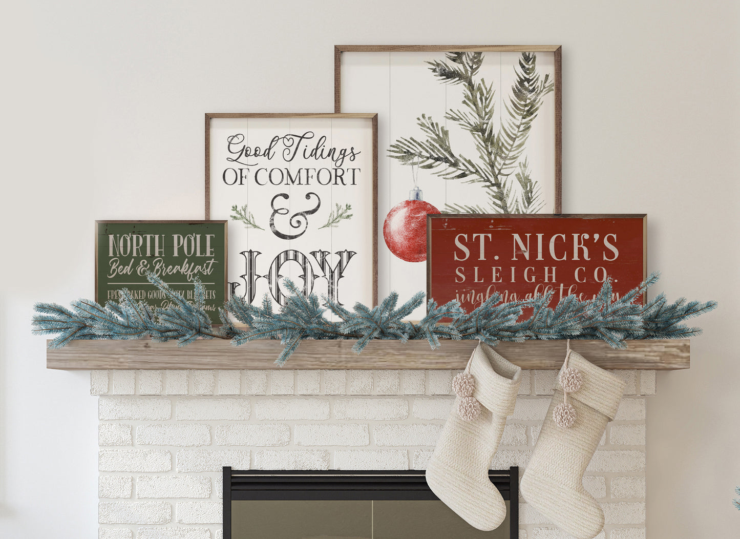St. Nick's Sleigh Co. Red image 1