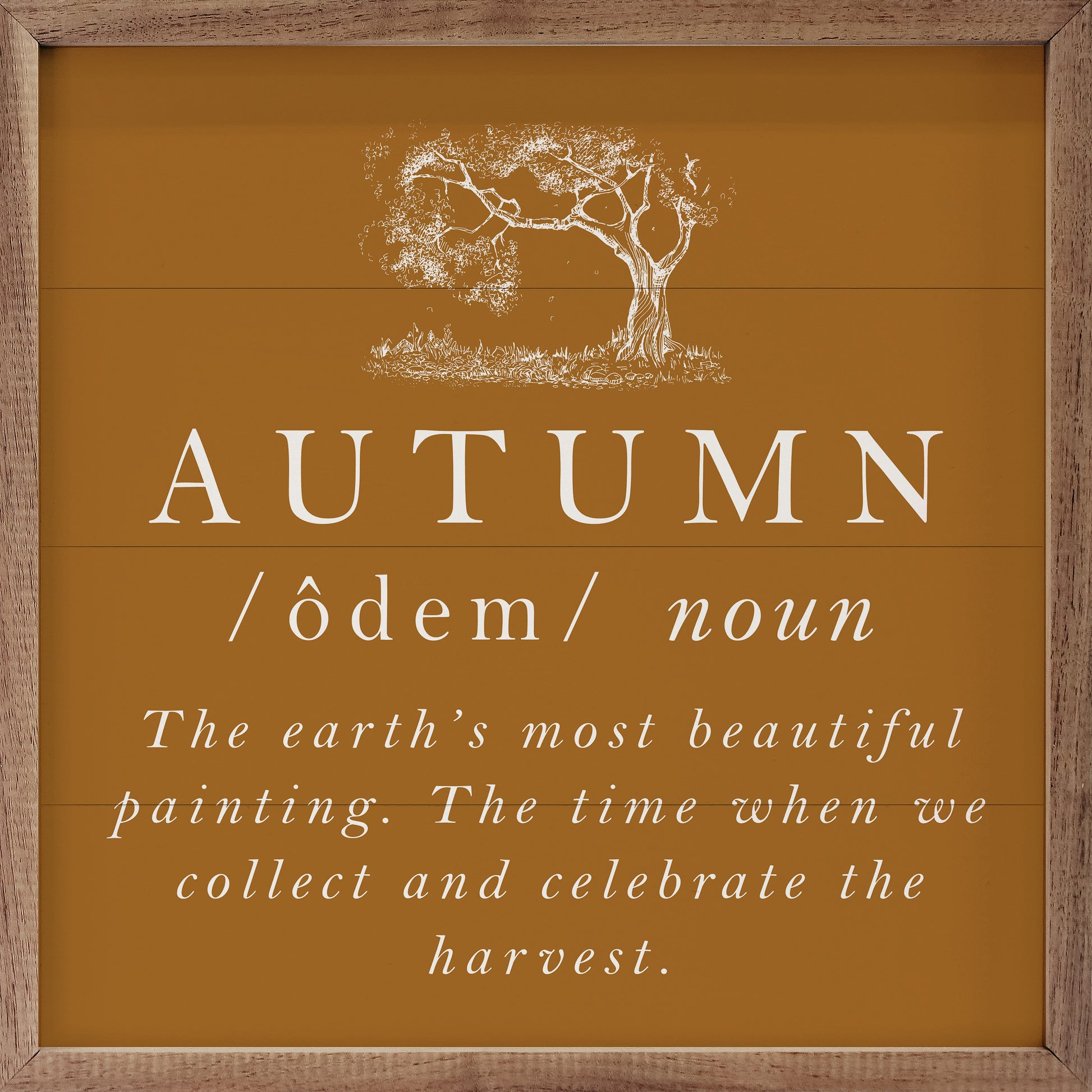 Autumn Definition Tree Gold image 0