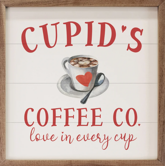 Cupids Coffee Co Love In Every Cup White image 0