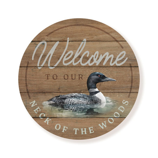 Welcome To Our Neck Of The Woods Circle image 0