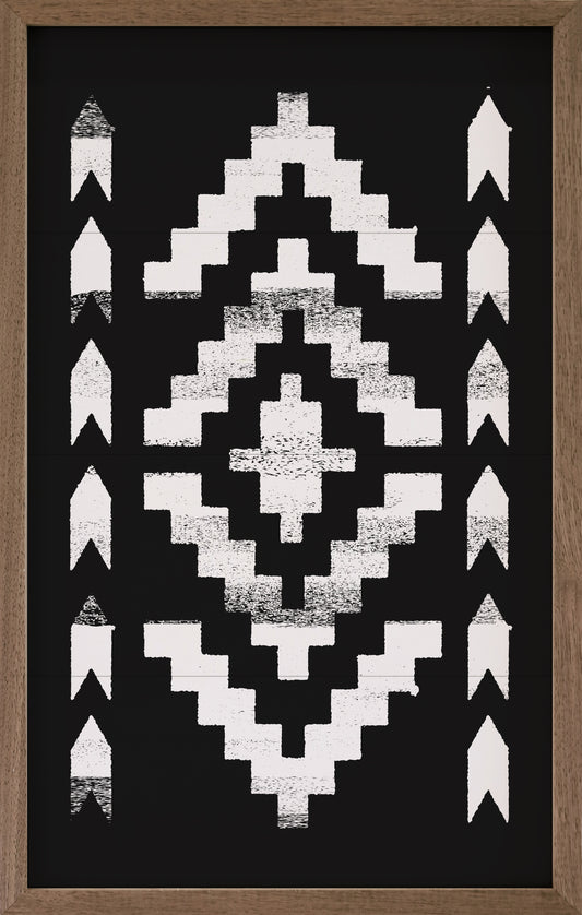 Pattern Aztec Black image 0