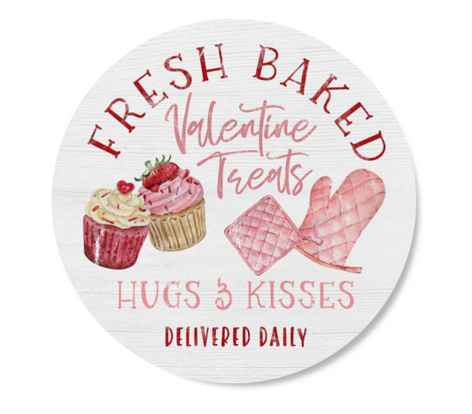 Fresh Baked Valentine Treats Circle image 0