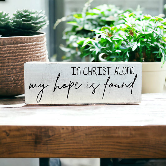 In Christ Alone Sign