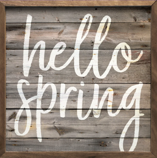 Hello Spring Brown image 0