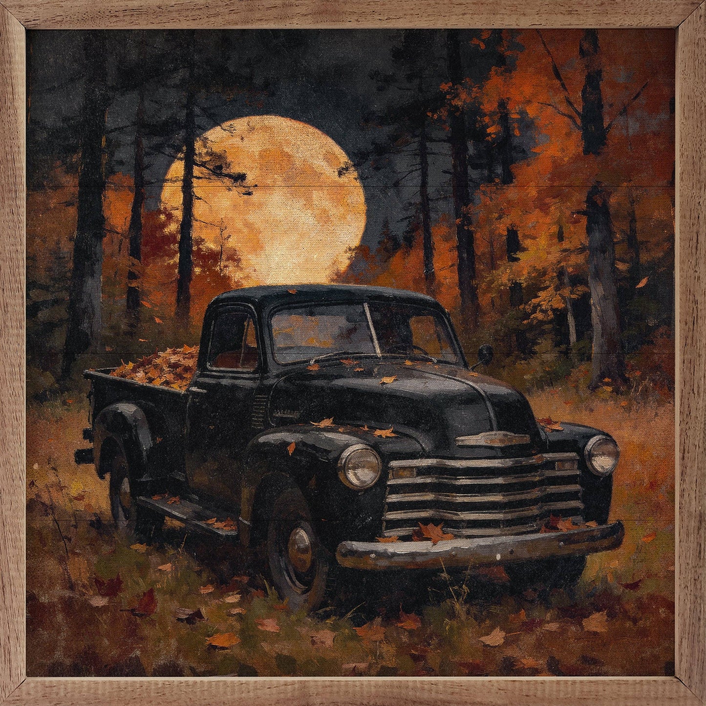 Vintage Truck October Night