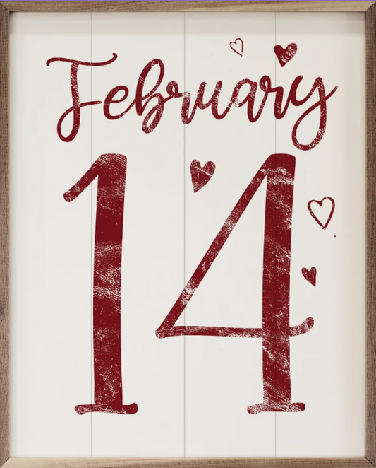 February 14th Hearts White image 0