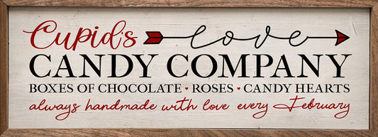Cupid's Love Candy Company Arrow Whitewash image 0