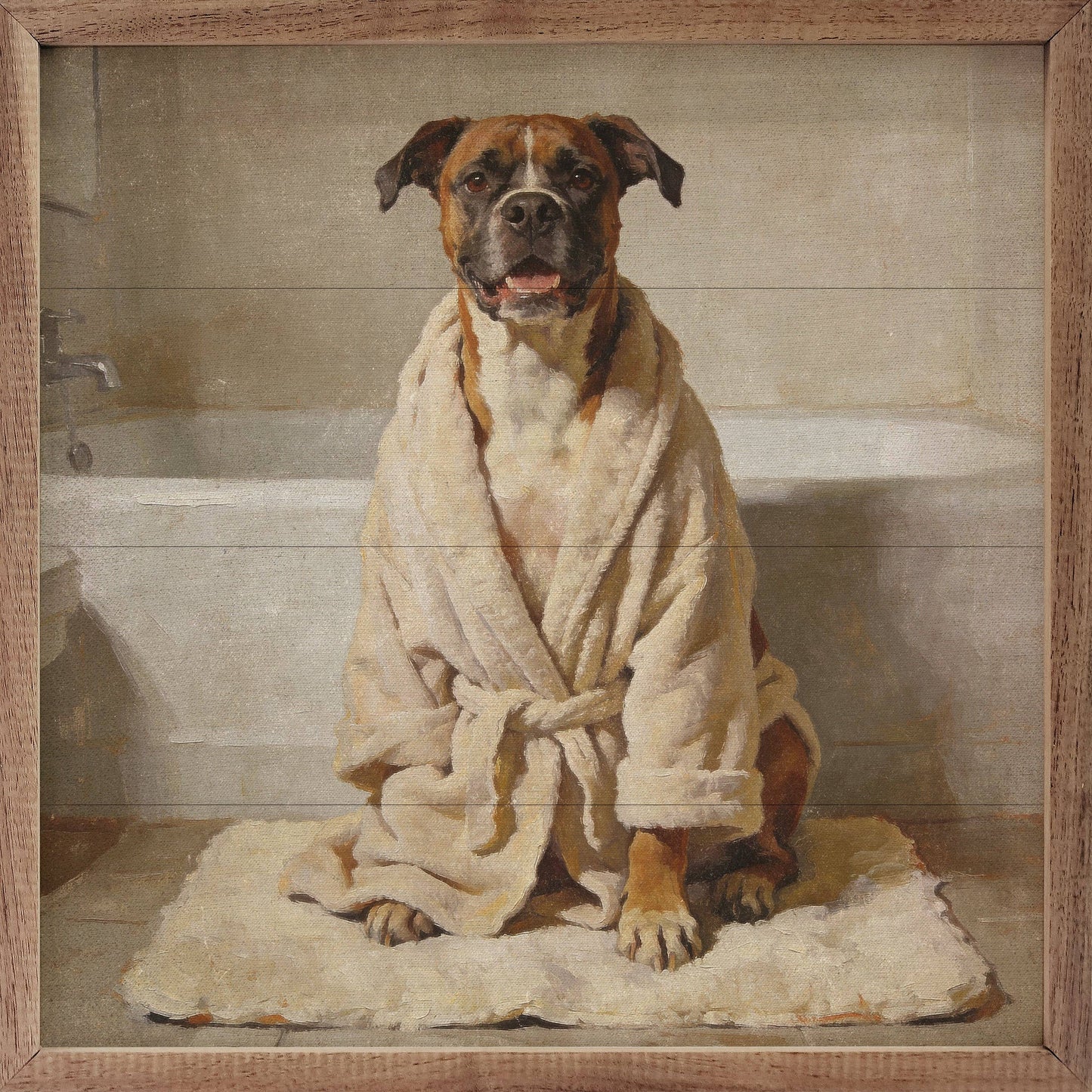 Bath Time Boxer Robe
