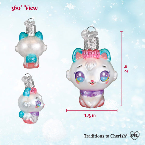 Mini Kawaii Cat Ornament