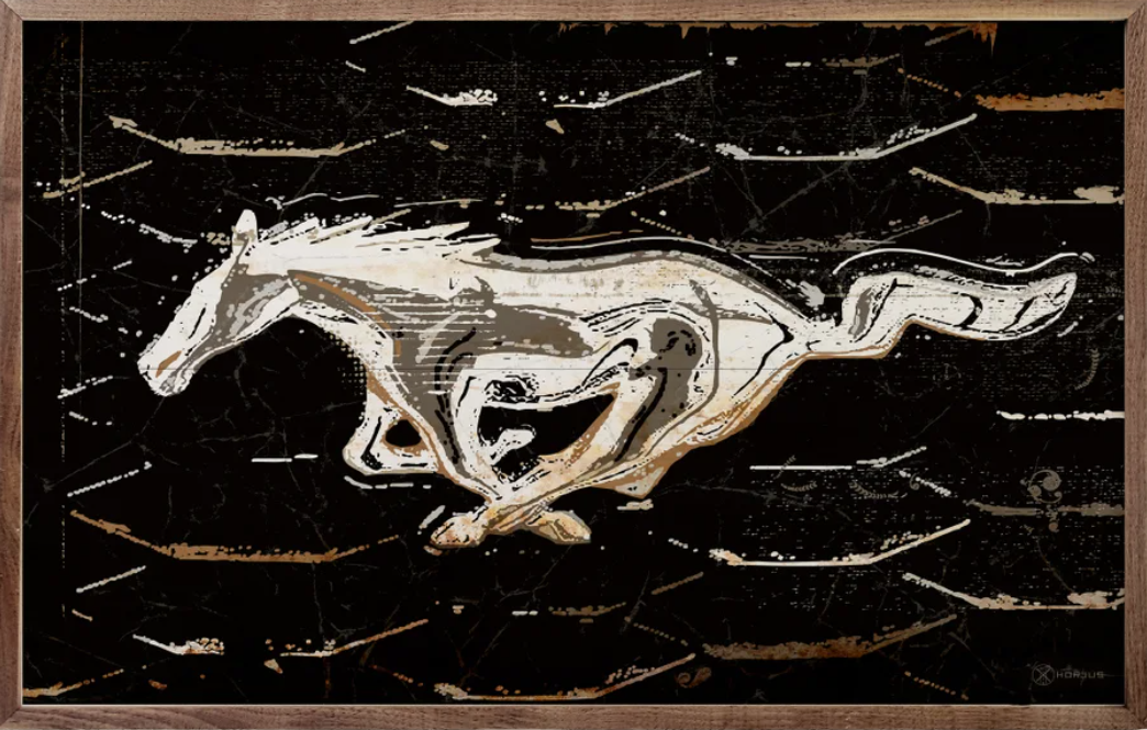 Old Ford Running Horse By Peter Horjus image 0
