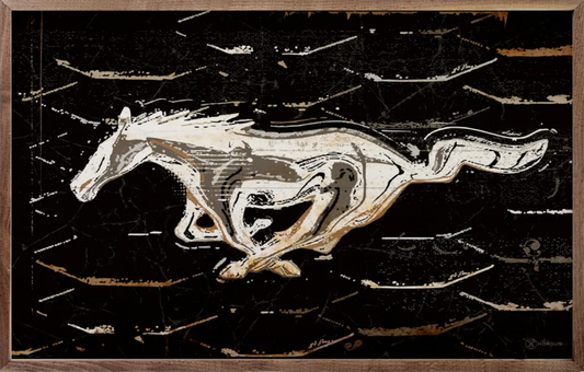 Old Ford Running Horse By Peter Horjus image 0