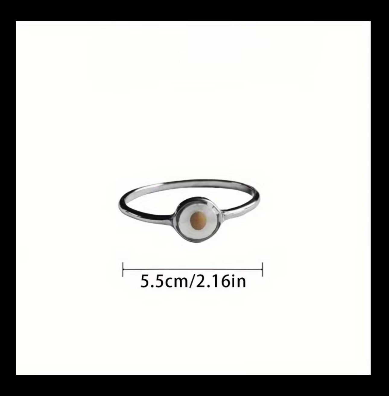 Mustard Seed Ring - Christian Jewelry - Christian Ring  - Christian Gift (A5)