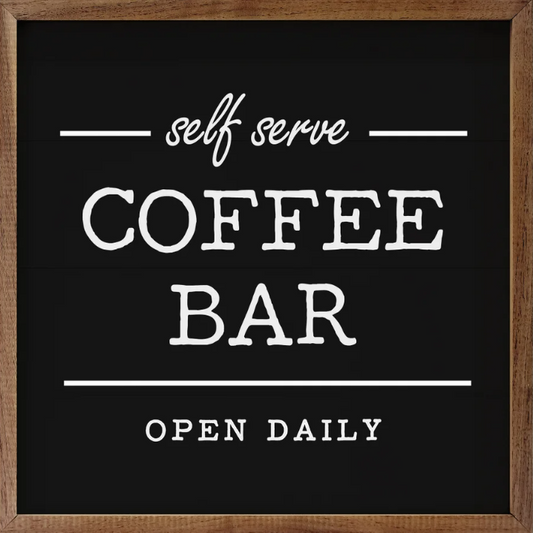 Self Serve Coffee Bar Black image 0