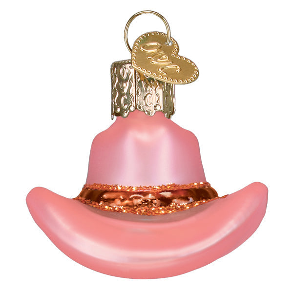 Mini Cowgirl Hat Ornament