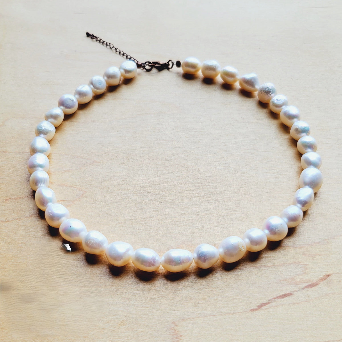**Genuine Freshwater Pearl Collar Necklace Wedding Collection 258g
