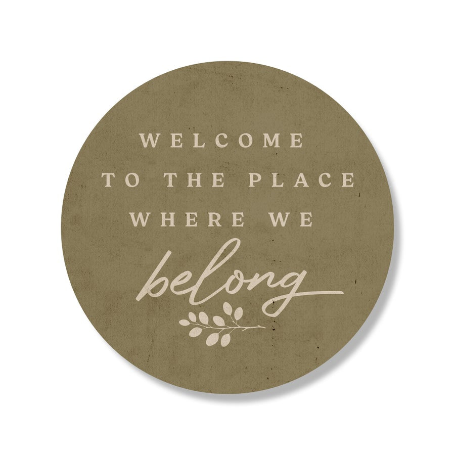 Where We Belong Green Circle image 0