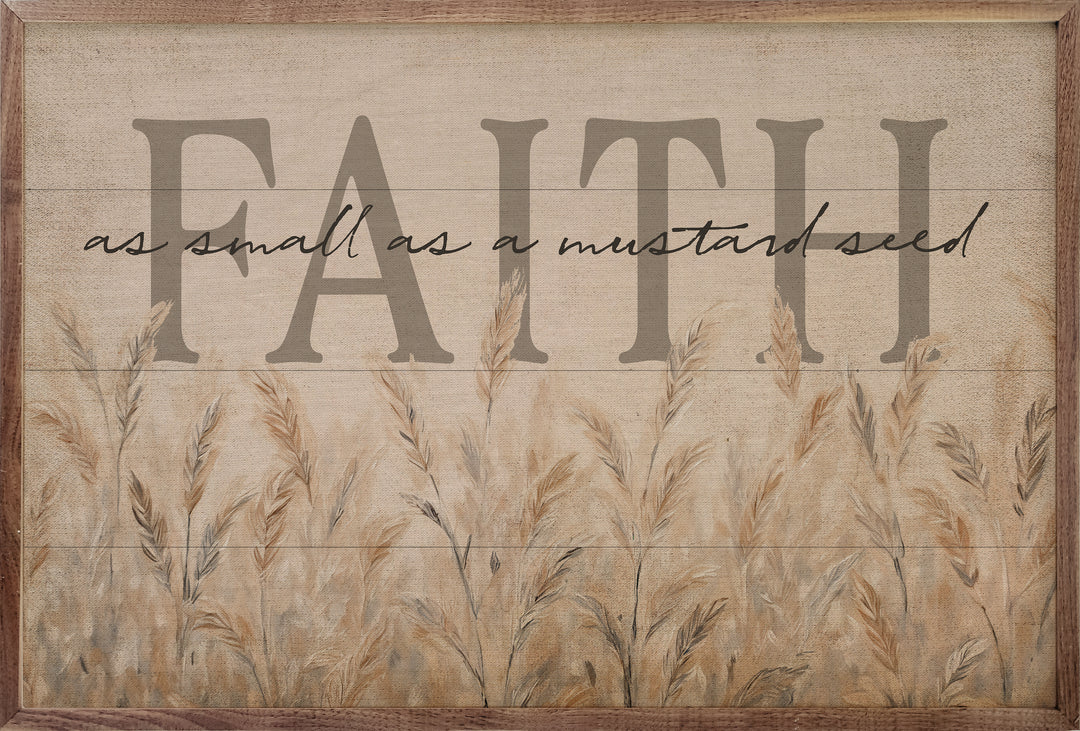 Faith As Small As A Mustard Seed image 1