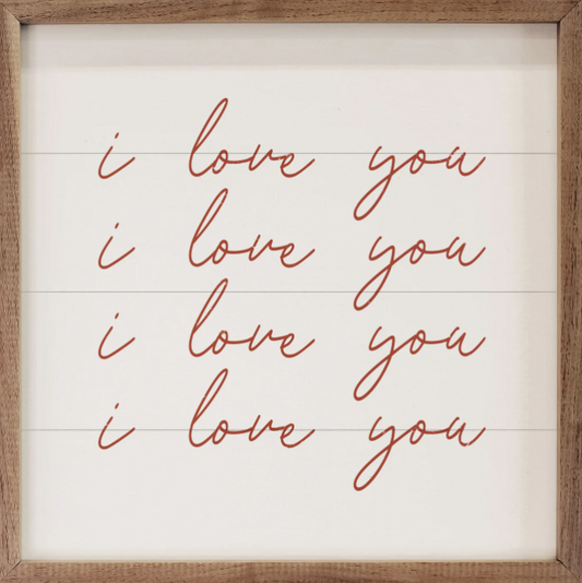 I Love You On Repeat White image 0