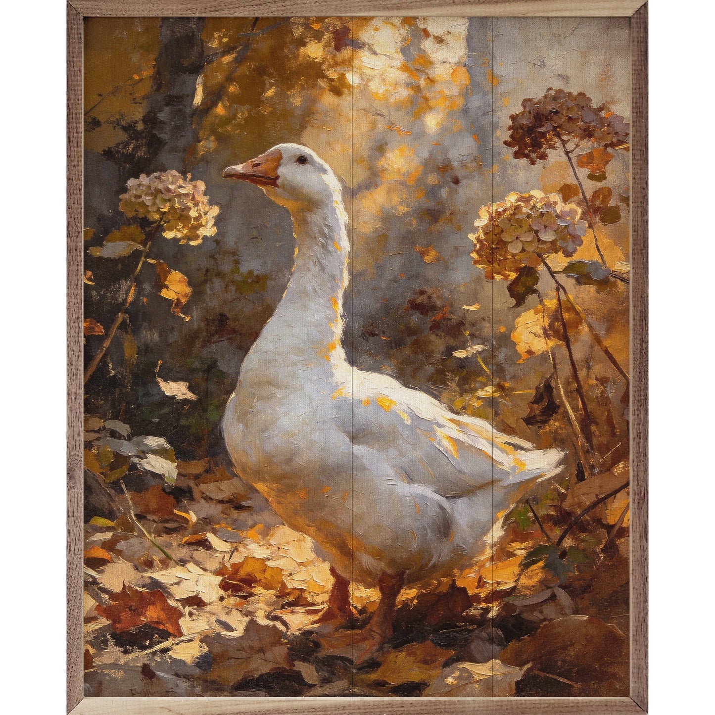 Autumn Garden Goose