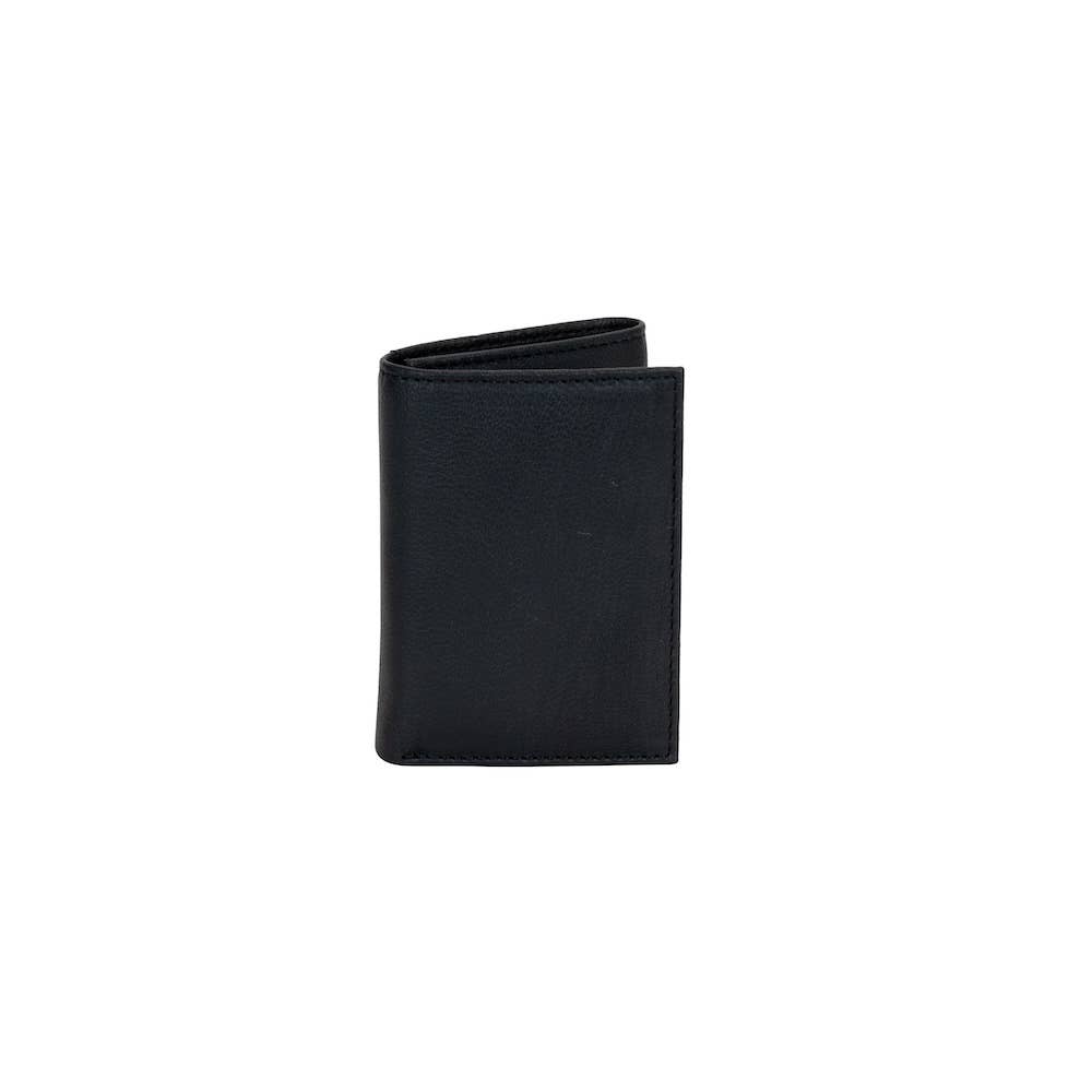 Men’s Tri-Fold RFID Leather Wallet Wellington
