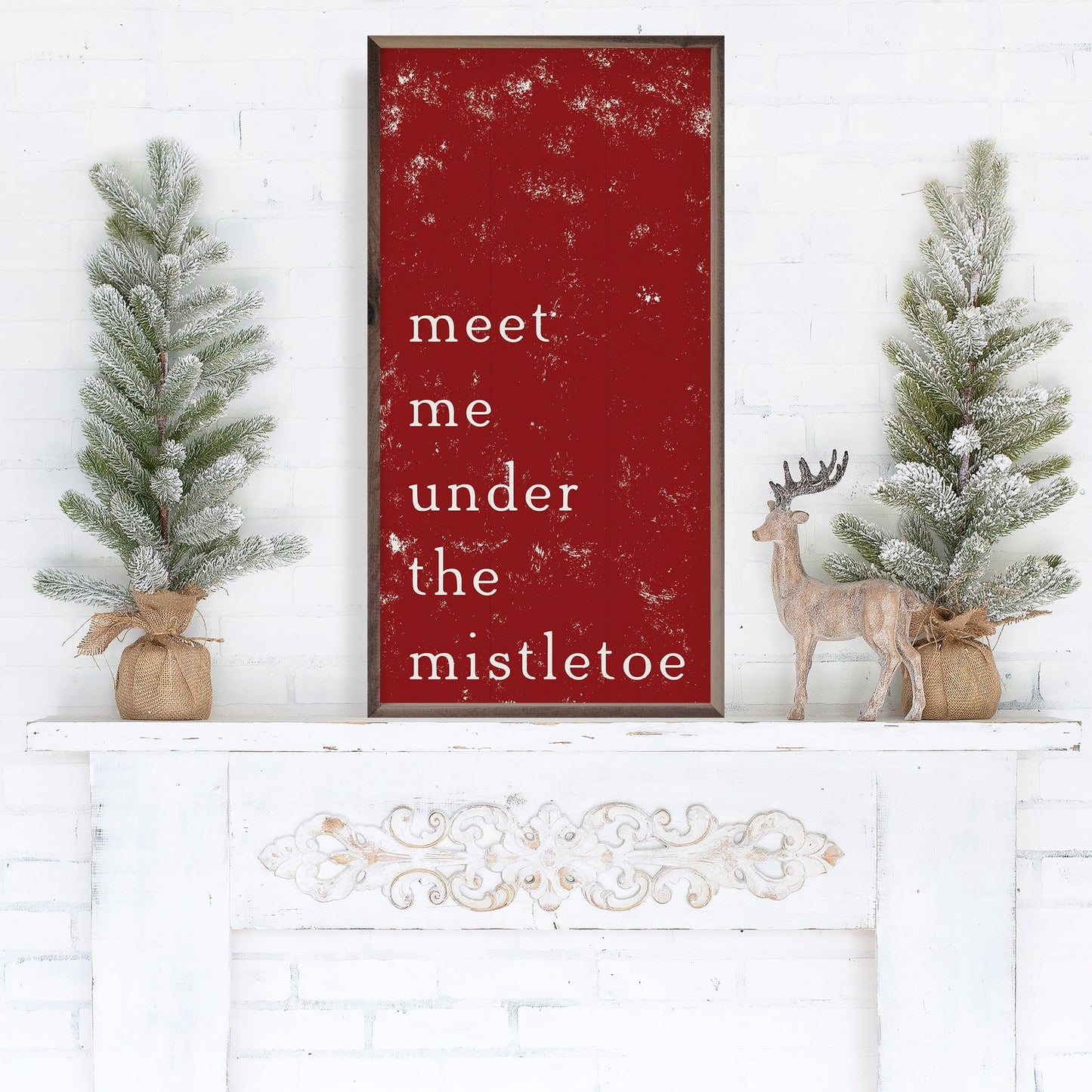 Meet Me Under the Mistletoe Red