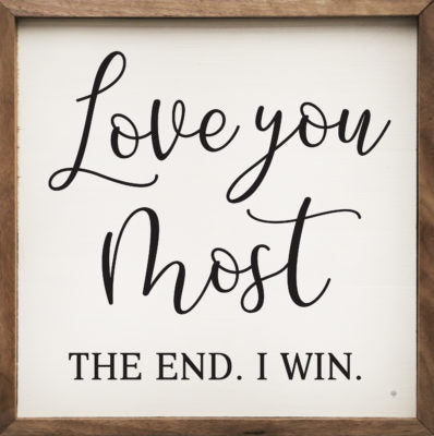 Love you Most White image 0