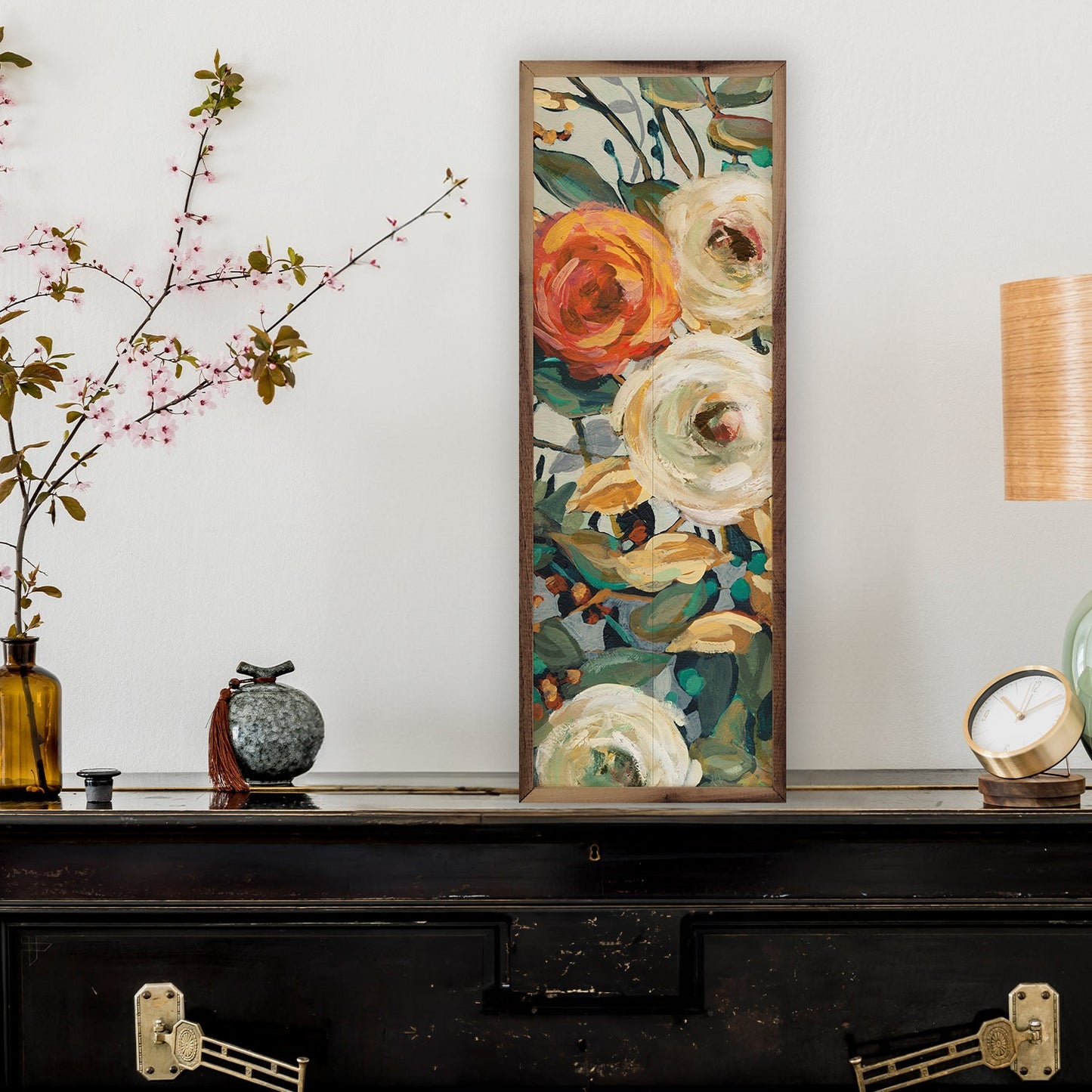 Floral Warmth I By Carol Robinson