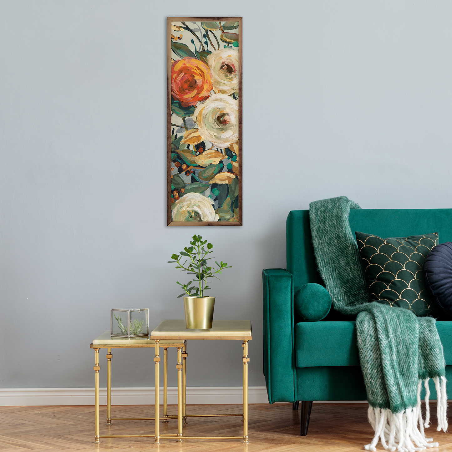 Floral Warmth I By Carol Robinson