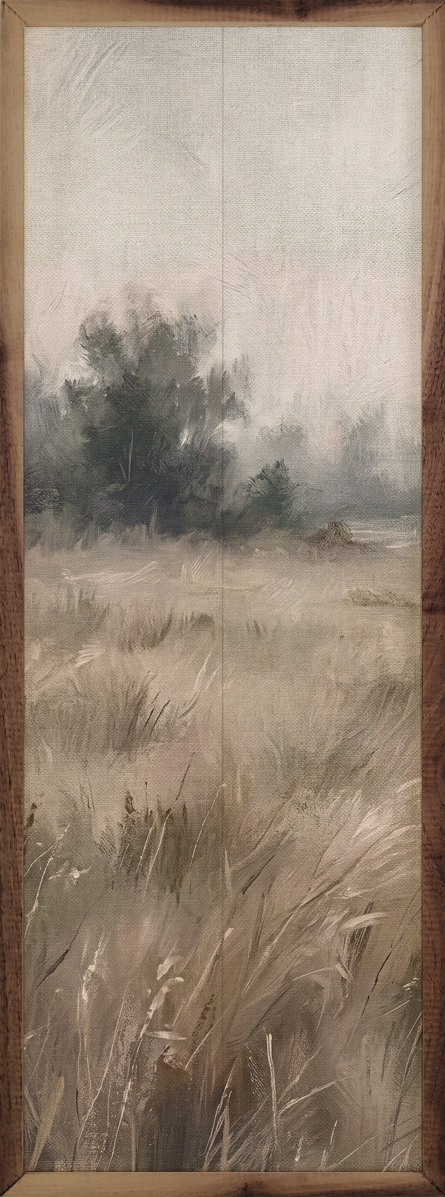 Quiet Prairie Grass At Dusk