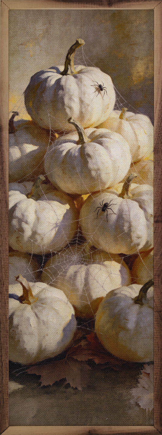 Spiders Across Pumpkins