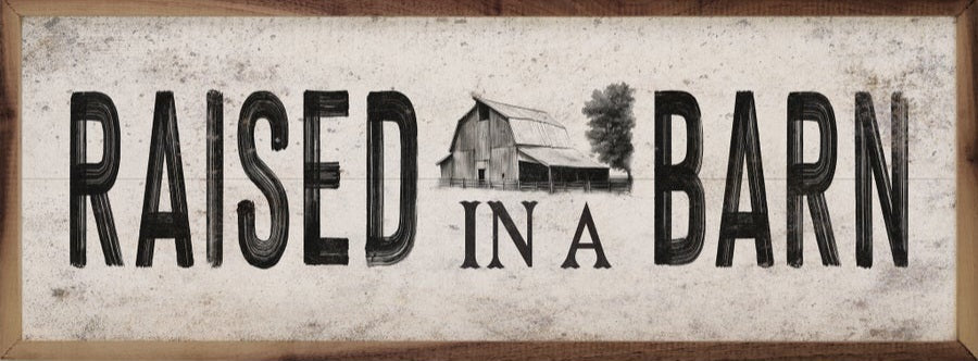 Raised In A Barn White image 0