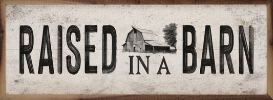 Raised In A Barn White image 0