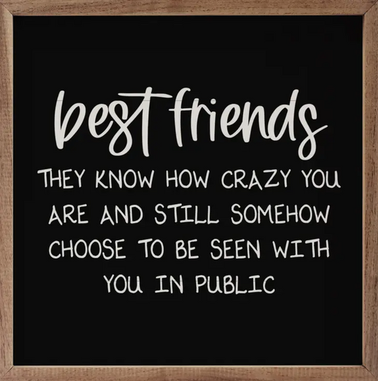 Best Friends Crazy Black image 0