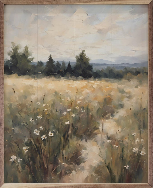 Dirt Road In A Field image 0